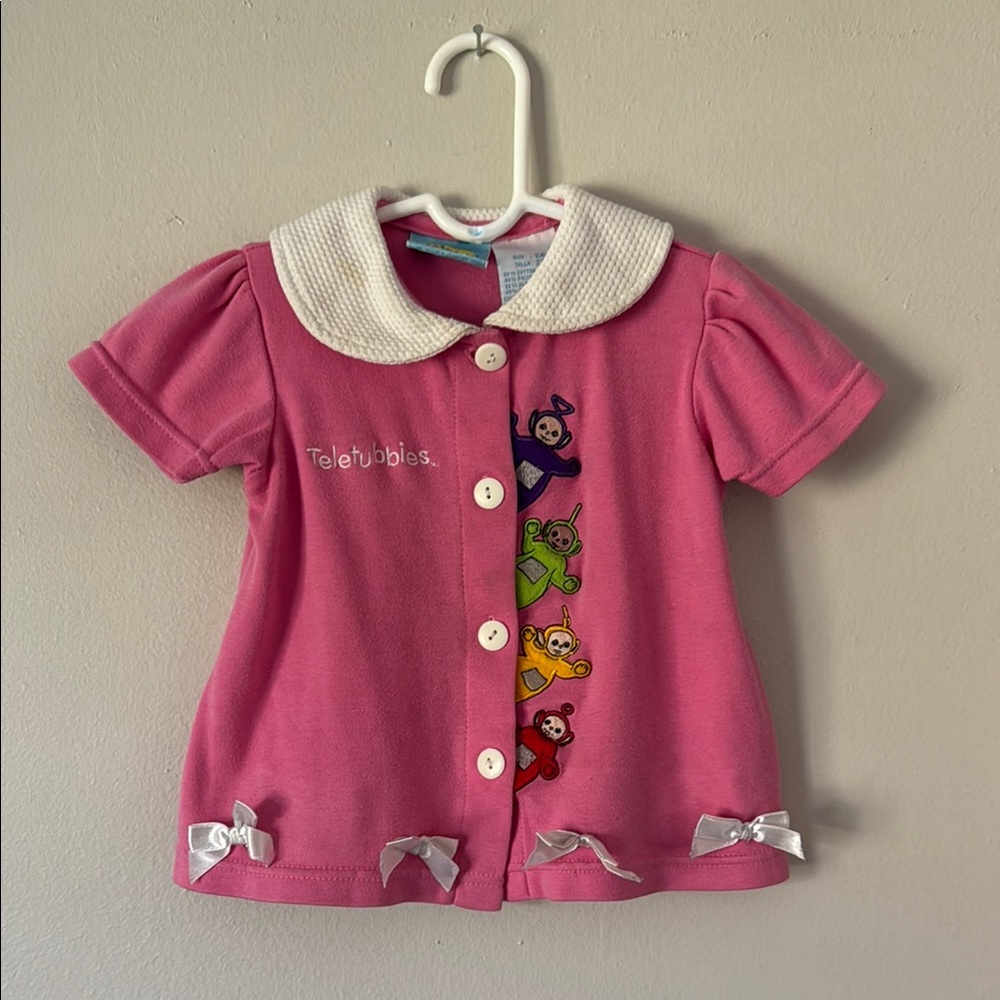 Vintage teletubbies button up